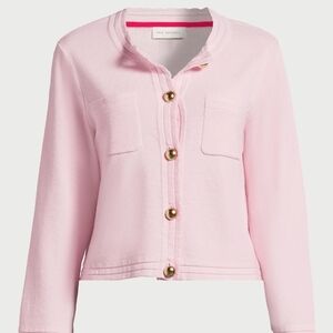 Free Assembly Pink Button-Up Women's Jacket